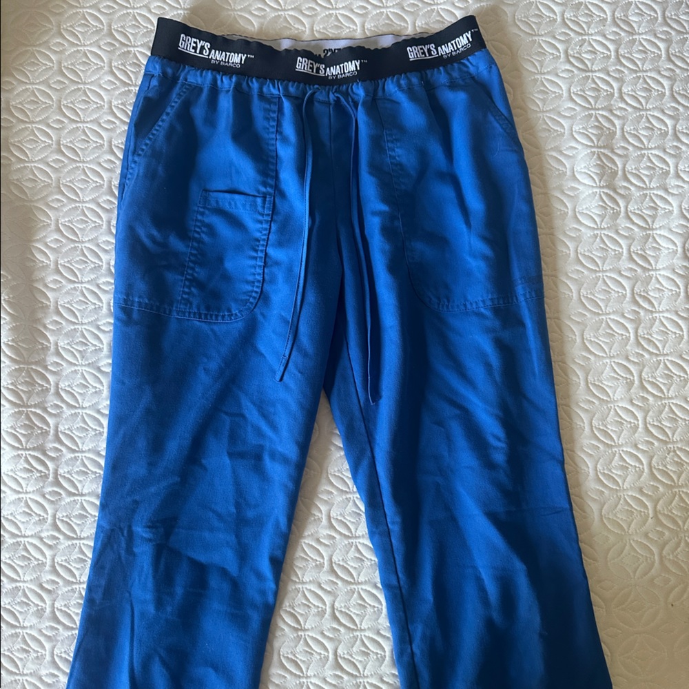 Blue Grey’s Anatomy scrub pants